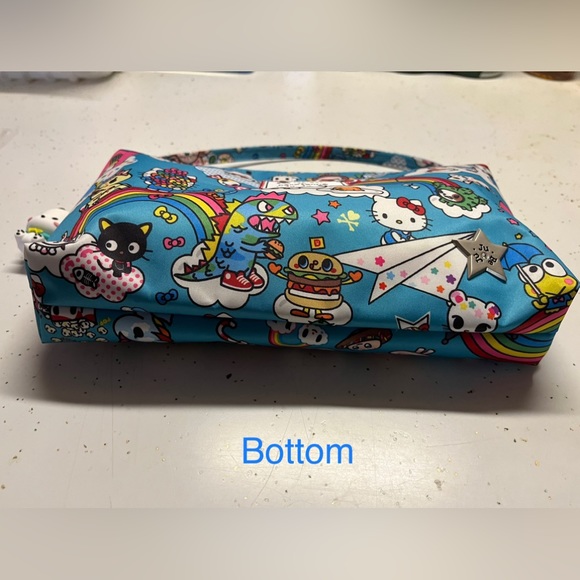 Tokidoki for hellosanrio by Ju x Ju x Be Bop Rainbow Cloud Zipped Baguette. RARE - Picture 9 of 9